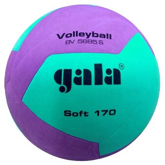 Gala Soft Minivolleybal 170g Groen/Paars
