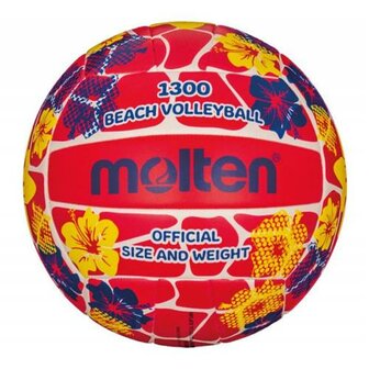 Molten BV1300 Beachvolleybal Rood