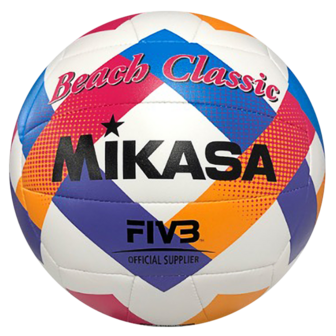 Mikasa Beach Classic Retro Wit/Blauw/Oranje Beachvolleybal
