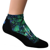 Megaform Elite Sandsocks - Zwart/groen - rainforrest - Beachsokken Megaform Elite Sandsocks - Zwart/groen - rainforrest - Beachsokken